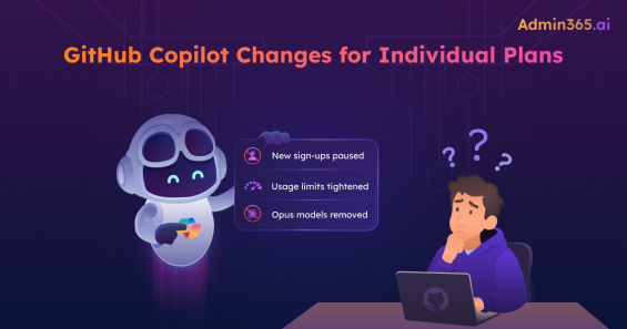 GitHub Copilot Individual Plan Changes
