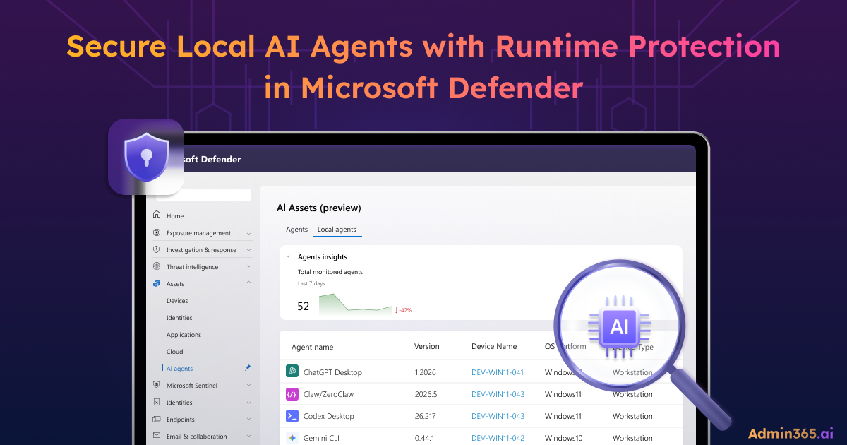 AI Agent Runtime Protection in Microsoft Defender