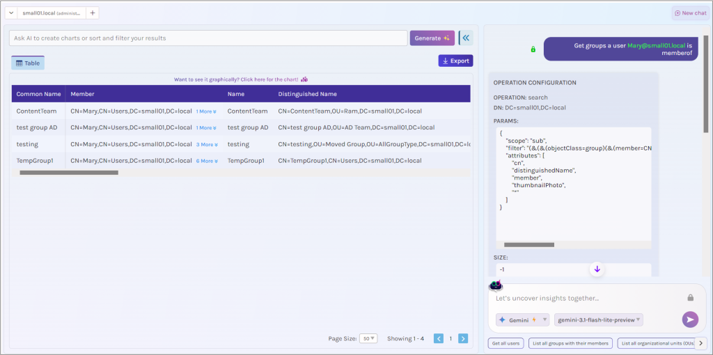 AdminDroid AI Assistant for Active Directory
