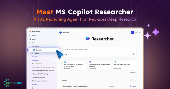 Microsoft Copilot Researcher Agent for Complex, Multi-Step Research 